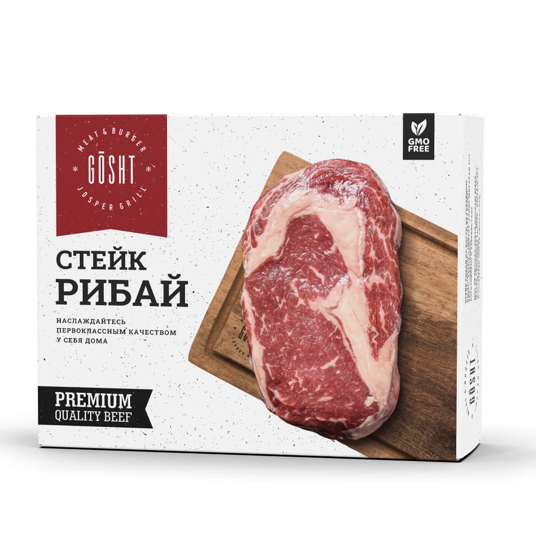 Стейк Рибай из говядины Gosht 380g